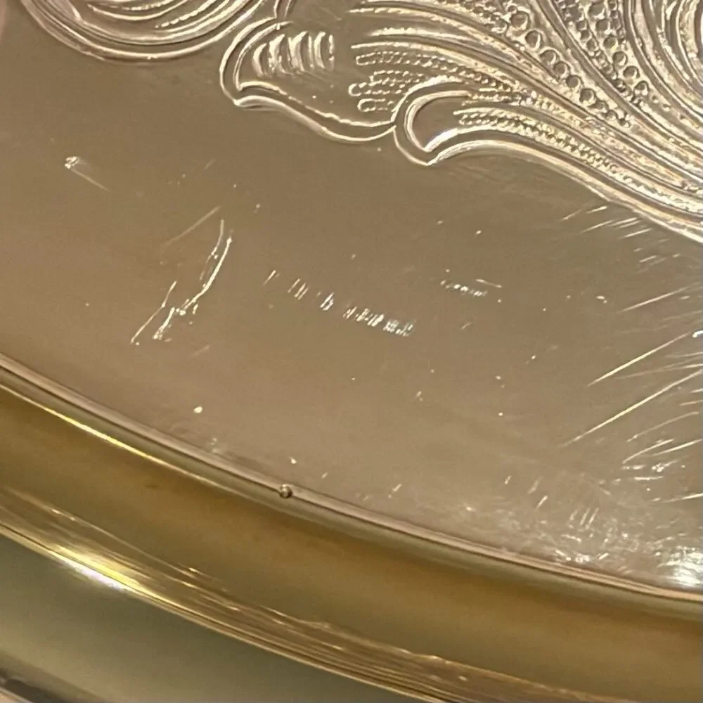 International Silver Co-24KT Gold Plated/Electroplated 12 1/4